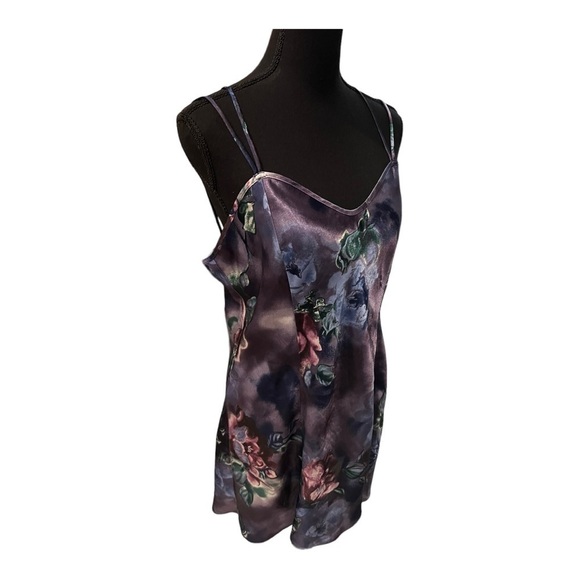 Angelique Vintage Floral Nighty Purple Large - Picture 2 of 9